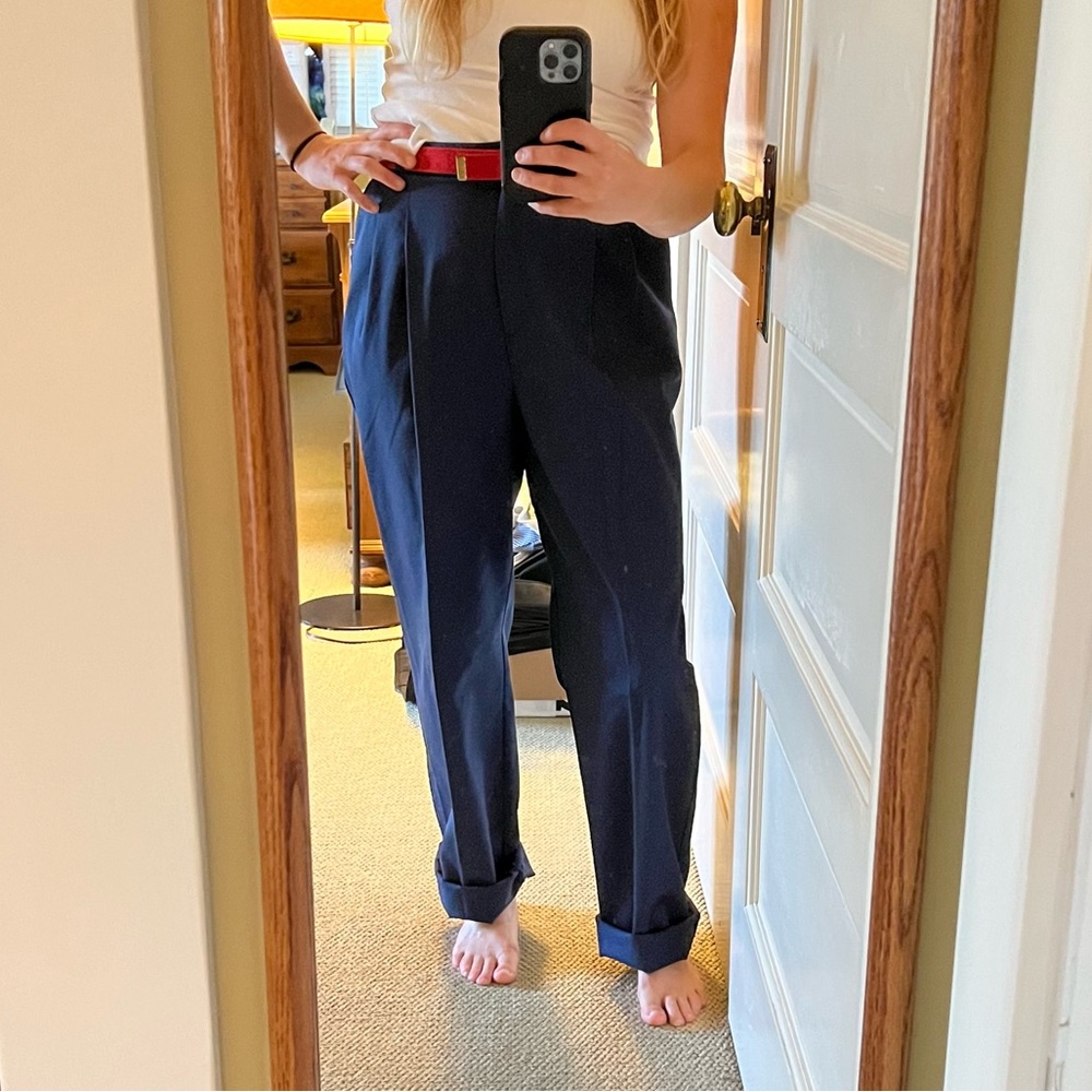NWT Vintage Belted Trousers